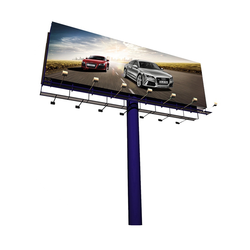 Front lit billboard