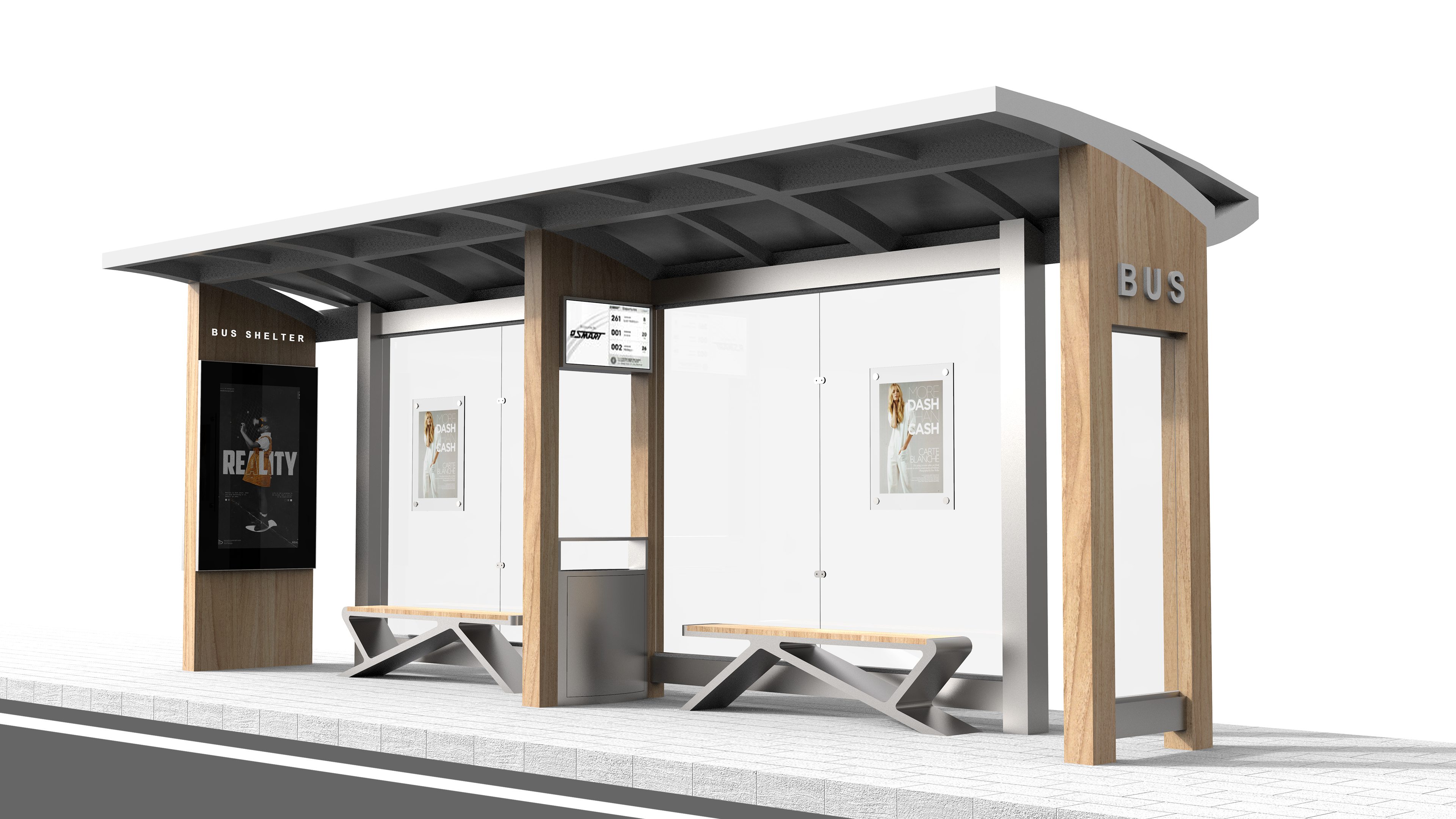 smart bus shelter