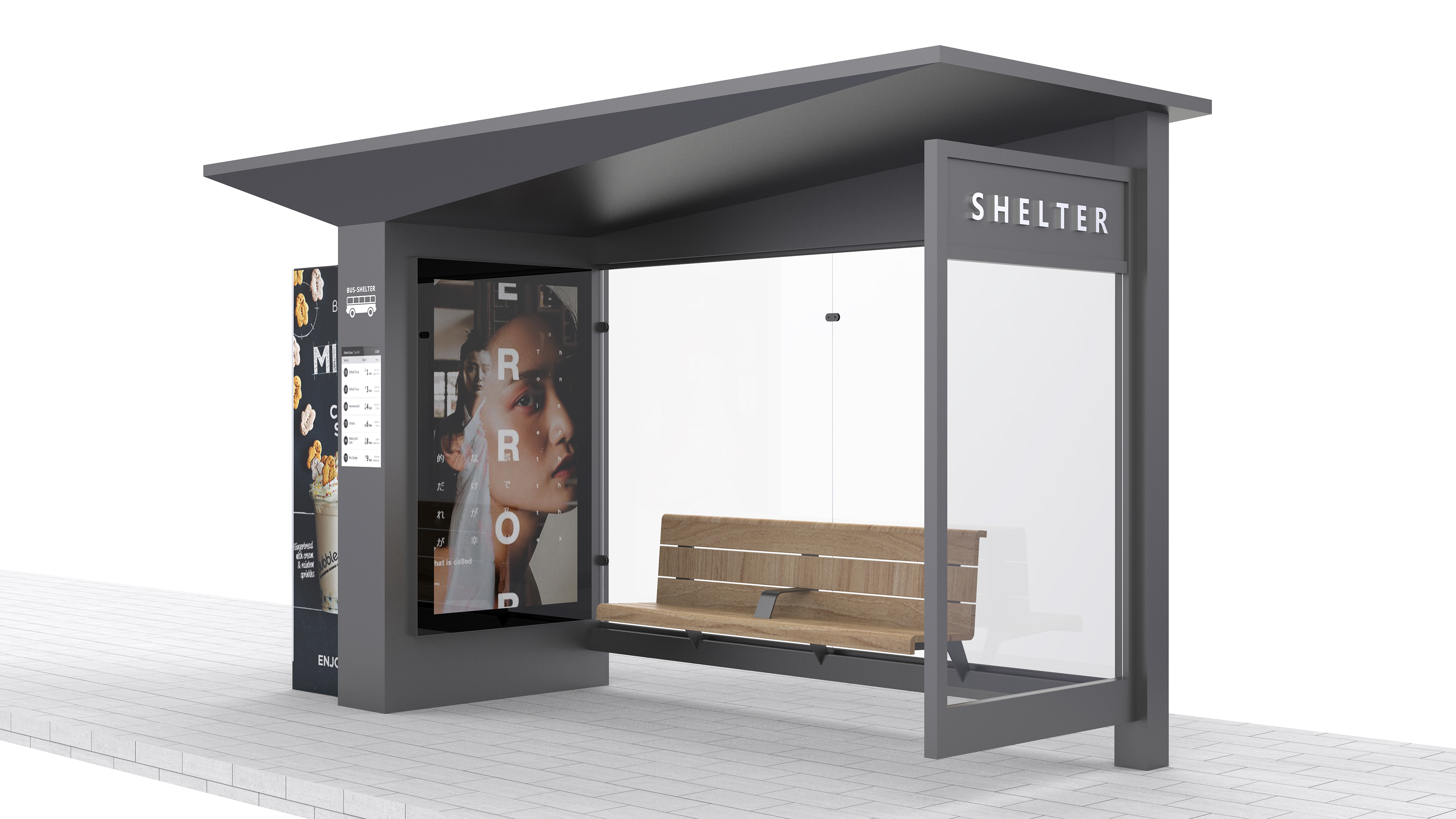 smart bus shelter