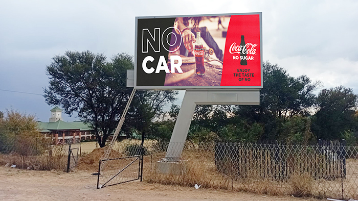 South Africa LED Unipole Project: High-Visibility Outdoor Advertising Solution 