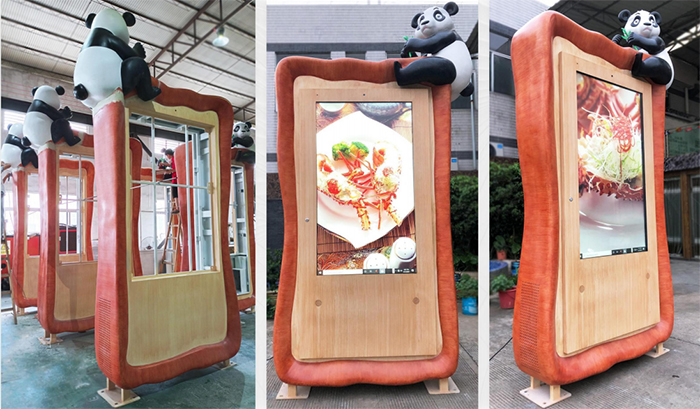 Saudi Arabia Custom LCD Digital Signage Project: Themed Design