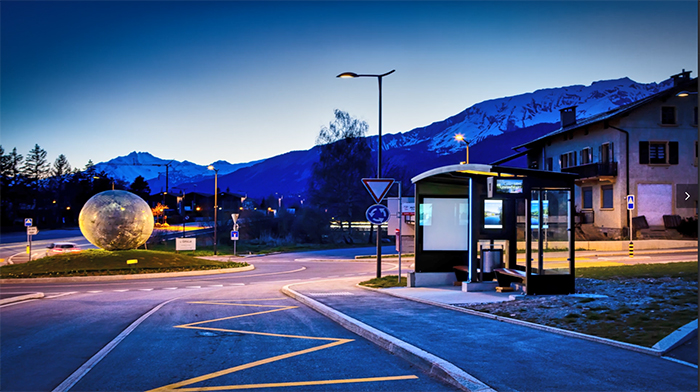 Switzerland Smart Bus Shelter Project: High-Altitude Cold Climate Solution  