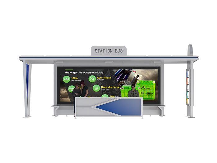 Bus Stop and Shelter- YR2503-028C