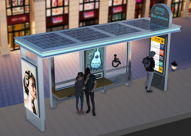 Solar Bus Shelter