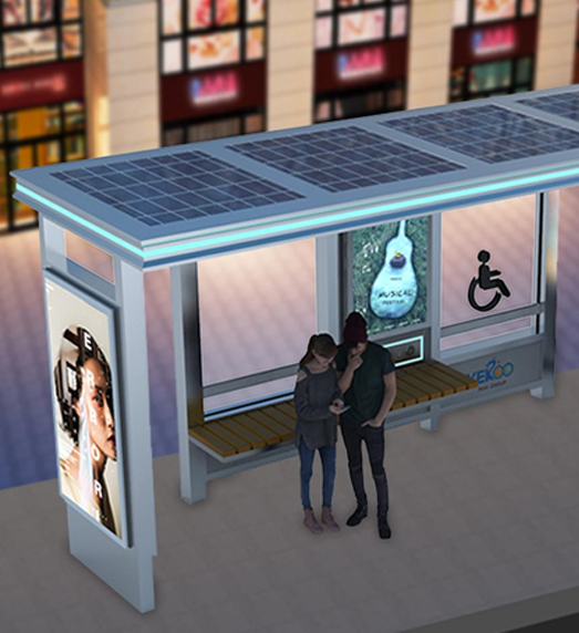 Solar Bus Shelter