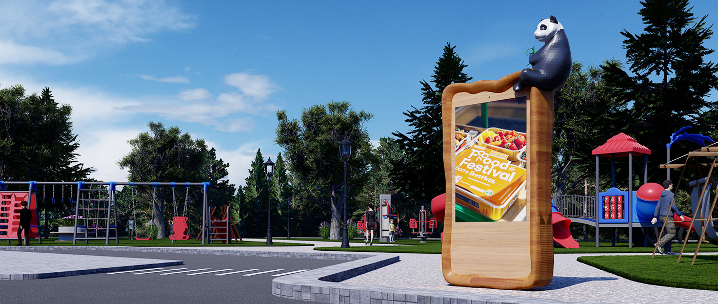 Outdoor LCD Monitor- YR2207-001A