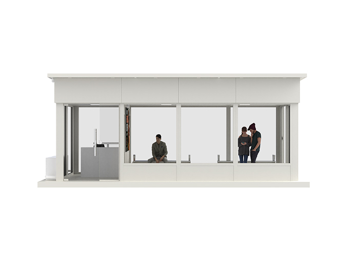 Air Conditioned Bus Shelter- YR2009-007