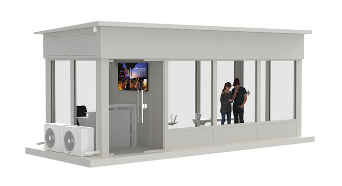 Air Conditioned Bus Shelter- YR2009-007