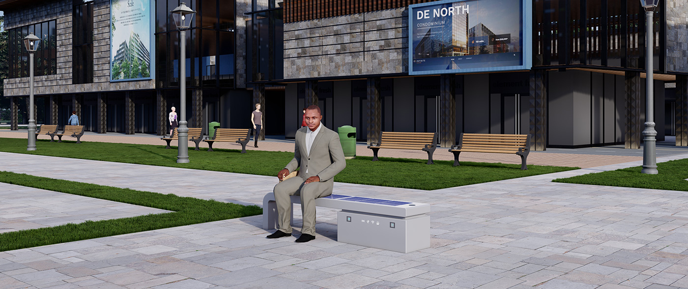 Solar Bench- YR-SPP-001