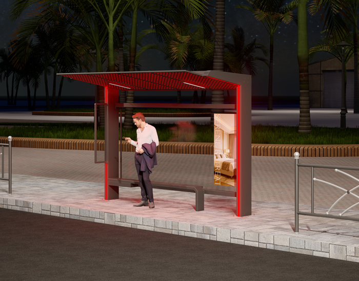 Solar Bus Shelter