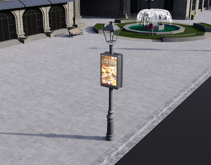 LED Lamp Post