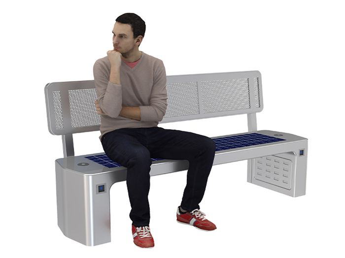 Smart Bench for Public Space- YR-SPP-007