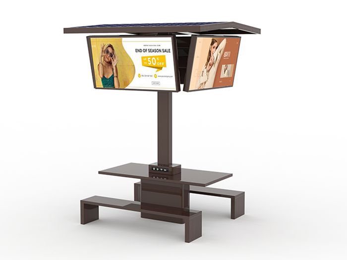 Smart Charging Table with LED Screen- YR-SPP-039 Smart Charging Table with LED Screen- YR-SPP-039