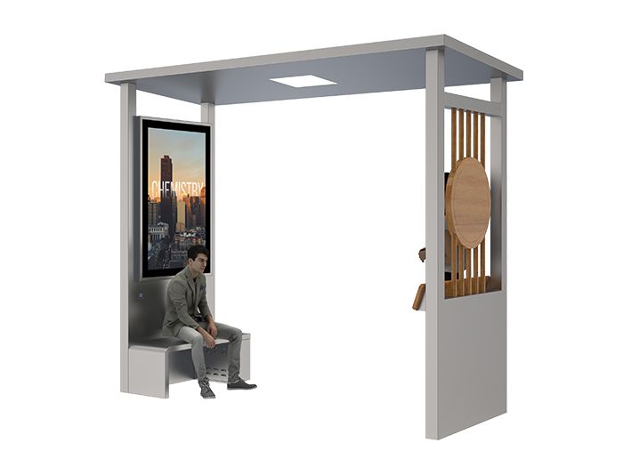 Smart Park Bench- YR-SPP-033 Smart Park Bench- YR-SPP-033