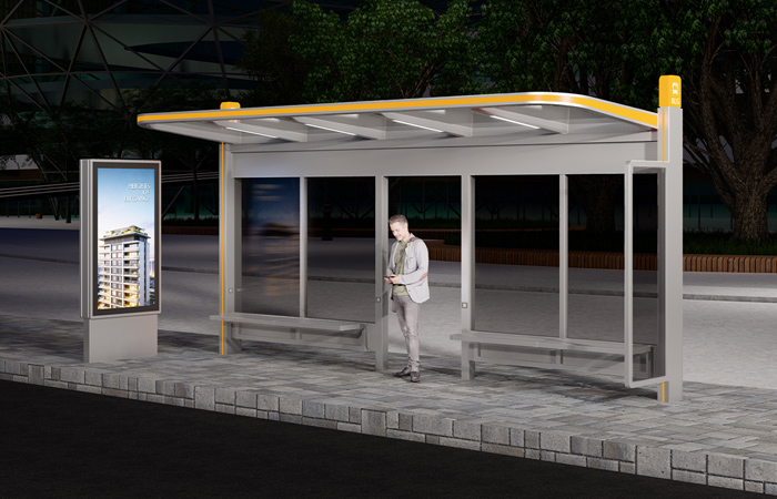 Smart Bus Shelter  Solution
