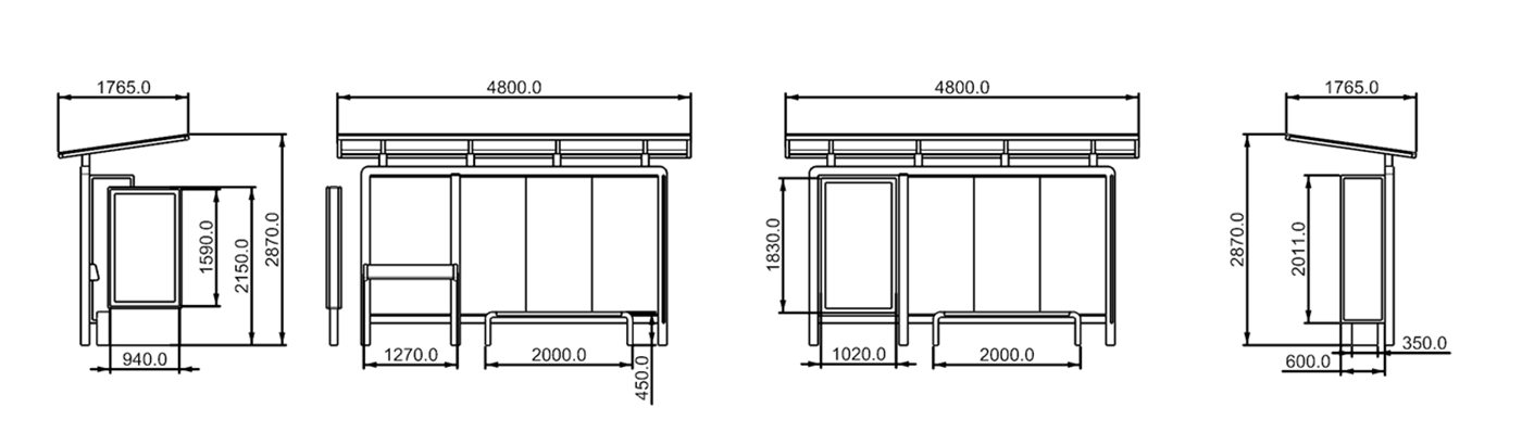 Solar Bus Stop- YR-SSBS-2407337