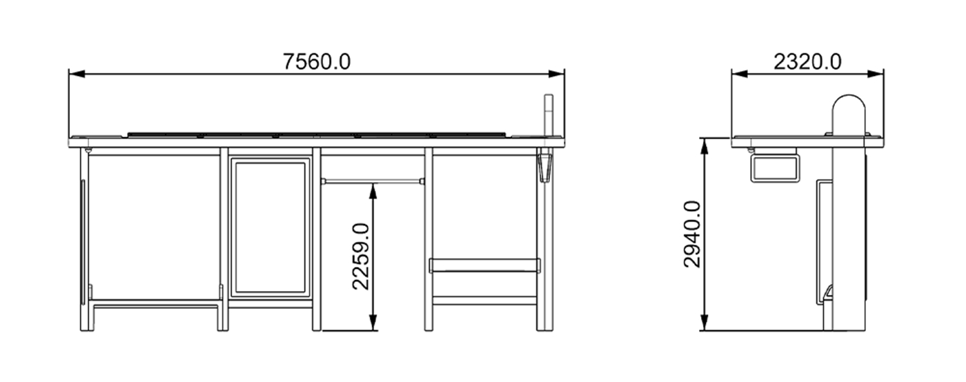 Smart Bus Shelter- YR-SMBS-2408343