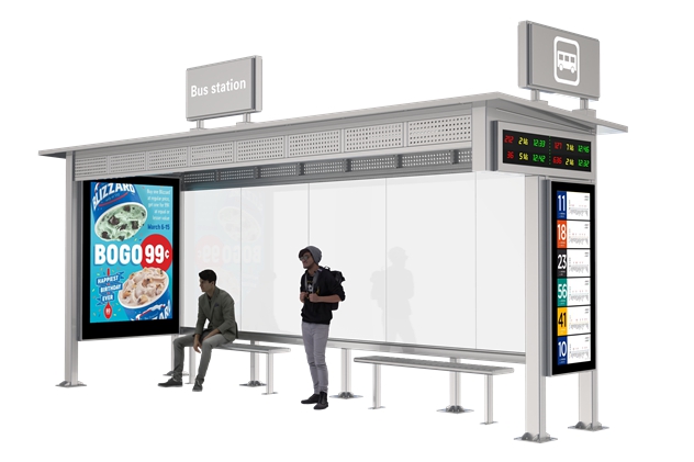 Smart Shelter for Urban Transit- YR-SMBS-25044 Smart Shelter for Urban Transit- YR-SMBS-25044