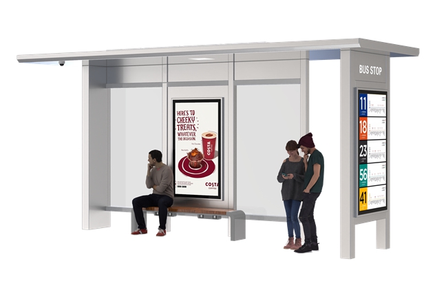 Urban Bus Stop- YR-SMBS-2406336 Urban Bus Stop- YR-SMBS-2406336