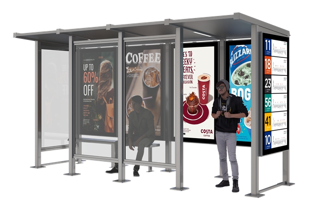 Bus Stop Shelter for Sale- YR-SSBS-25043