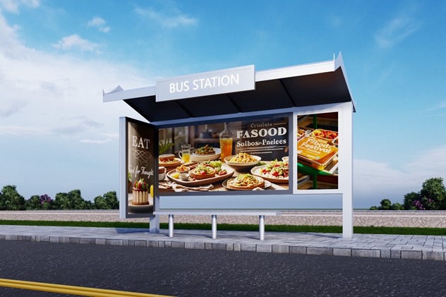 Advertising Bus Shelter- YR-SSBS-25023