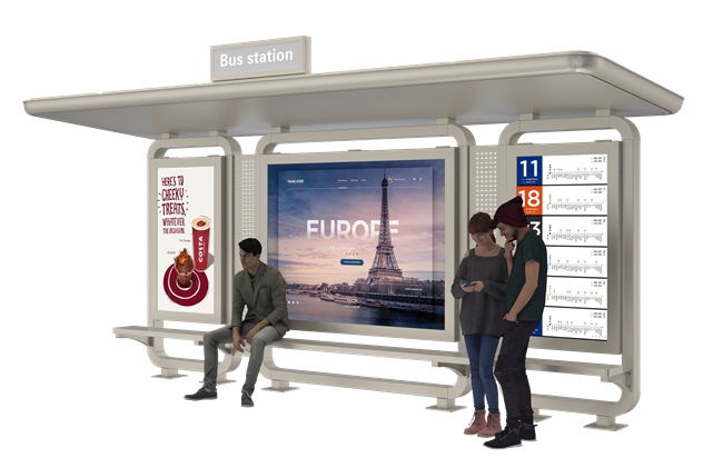 Custom Bus Stop Shelter- YR-SSBS-25038