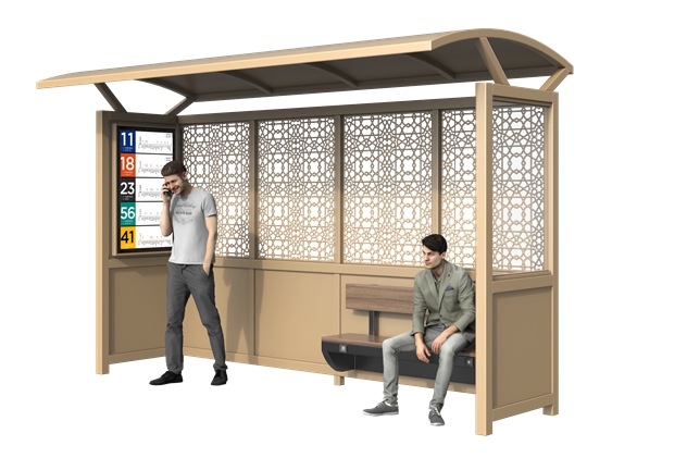 Bus Stop Shelter Design- YR-SSBS-2301001 Bus Stop Shelter Design- YR-SSBS-2301001