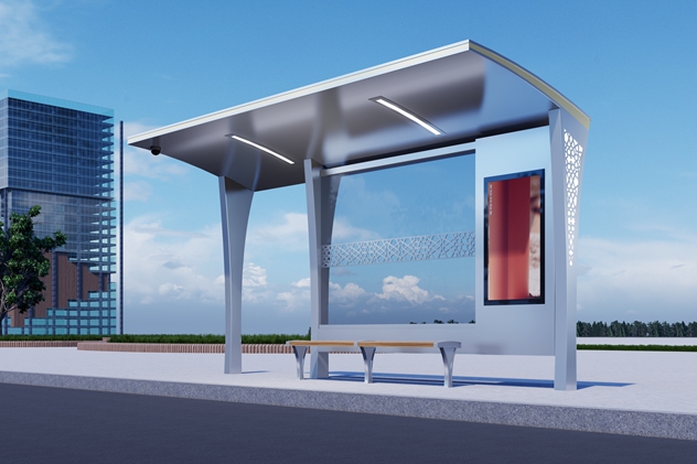 Bus Stop Structure- YR-SSBS-2302005 Bus Stop Structure- YR-SSBS-2302005