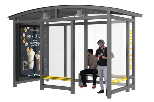 Bus Shelter Manufacturers- YR-SSBS-2301002