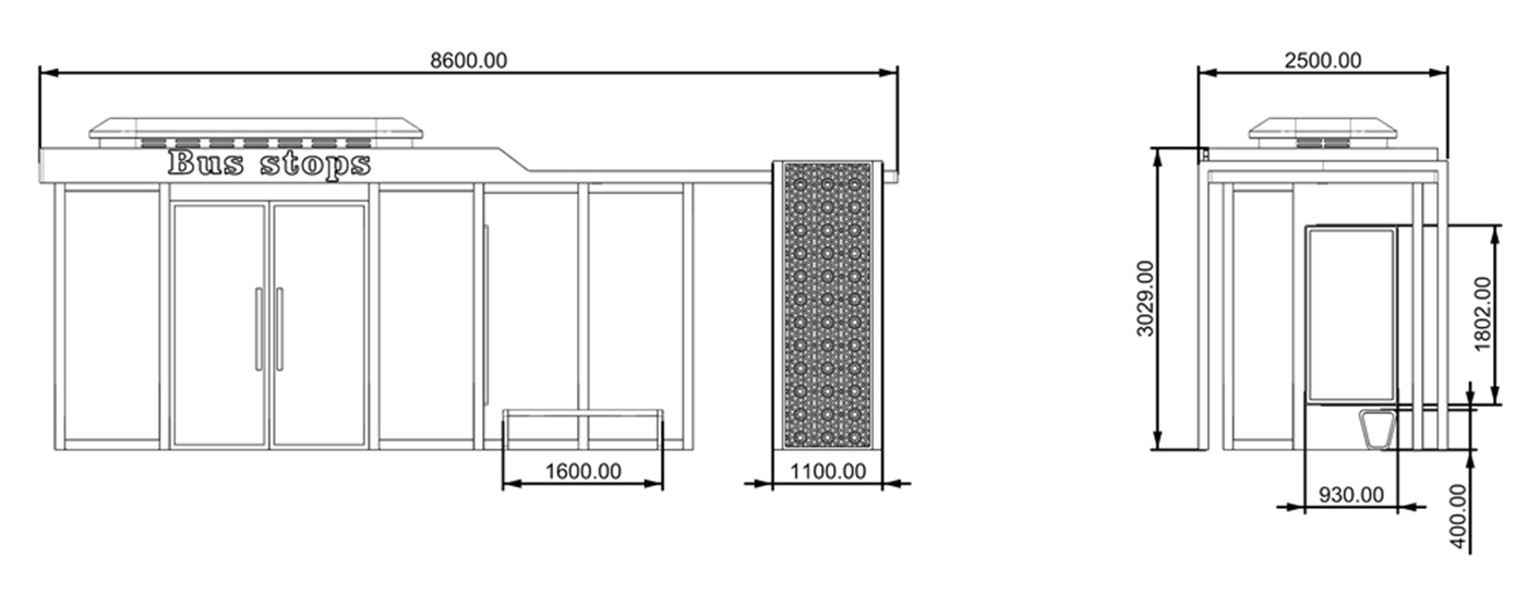 Air Conditioned Bus Station- YR-ACBS-2303110