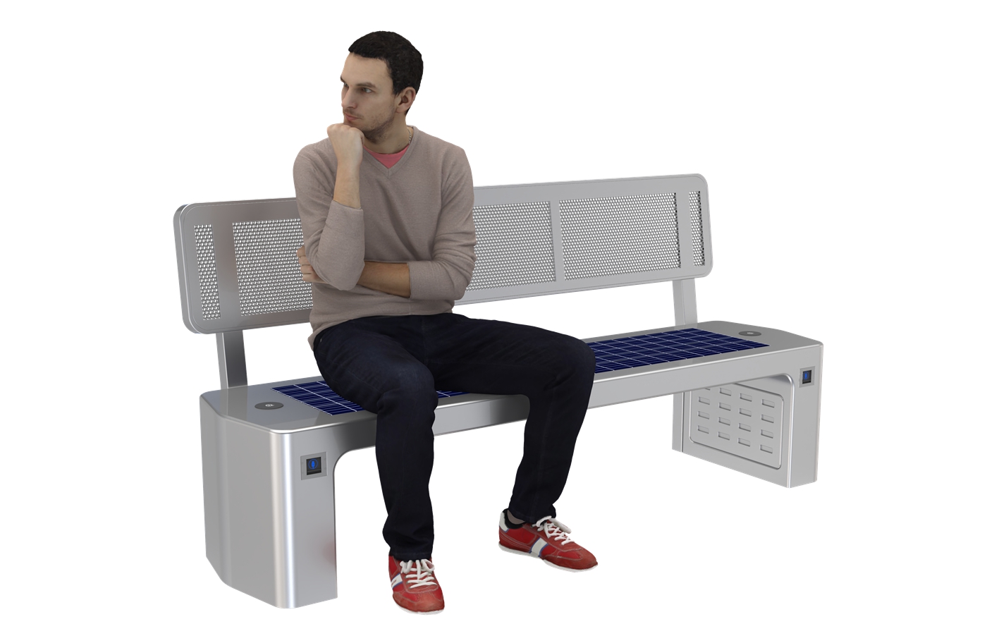 Smart Bench for Public Space- YR-SPP-007