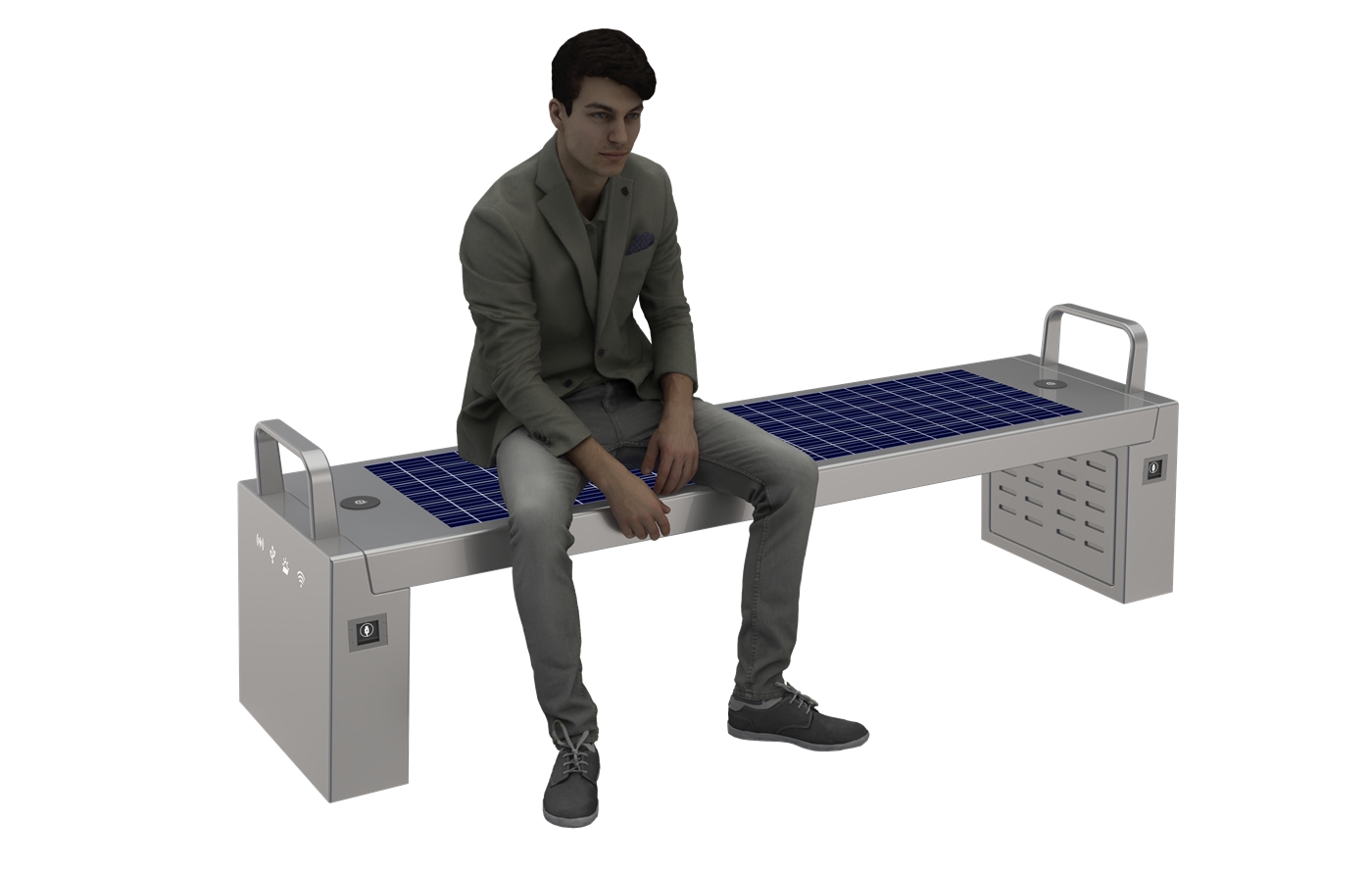 Smart Seating Bench- YR-SPP-006 Smart Seating Bench- YR-SPP-006