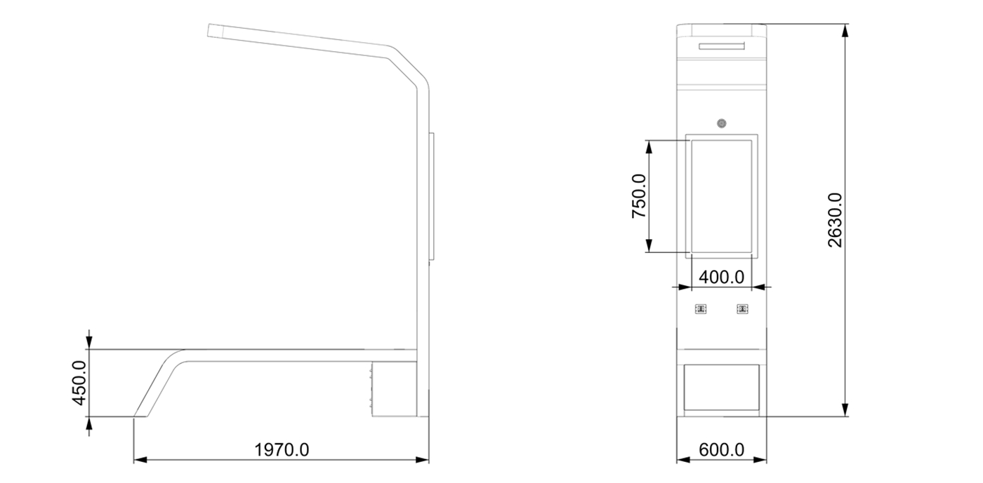 Solar Bench with USB Ports- YR-SPP-011 Solar Bench with USB Ports- YR-SPP-011