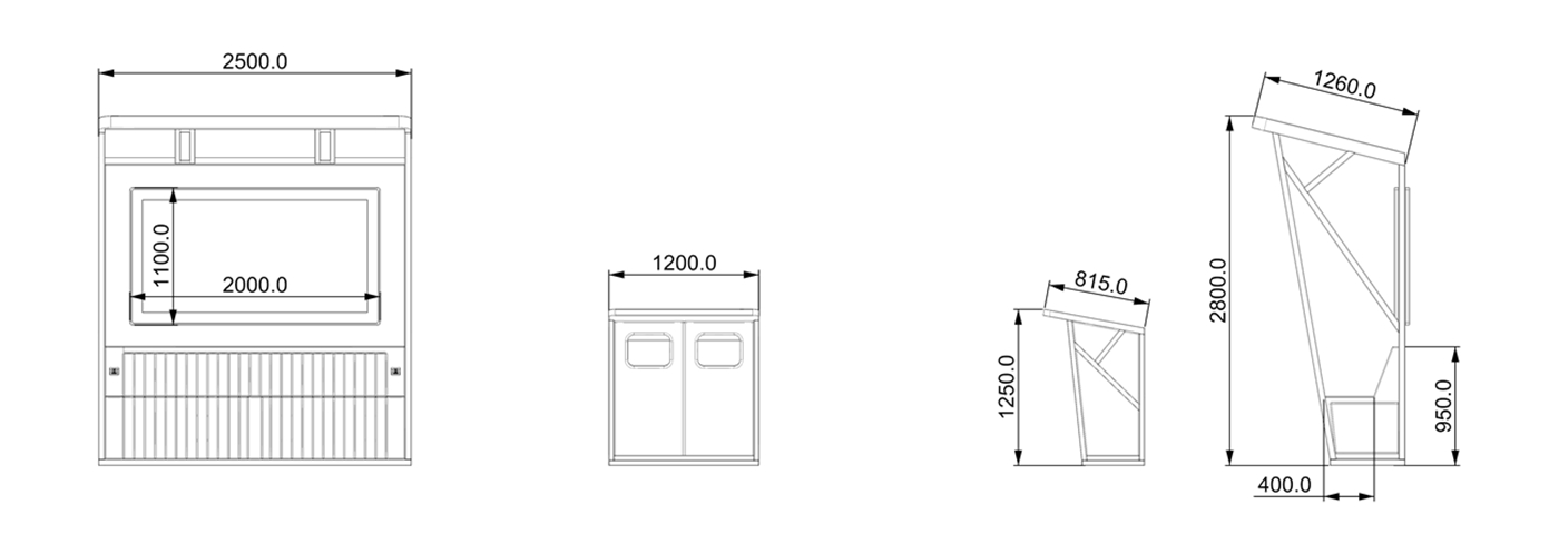 Smart Bench Furniture- YR-SPP-023 Smart Bench Furniture- YR-SPP-023