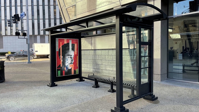 YEROO USA Stainless Steel Bus Shelter Project: Premium Durability for Urban Transit Hubs