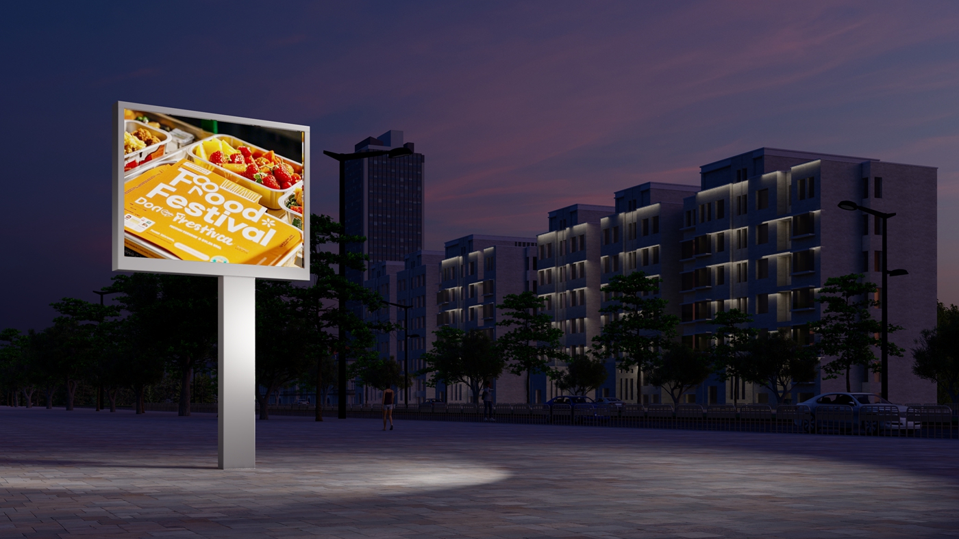 LED Unipolar Billboard