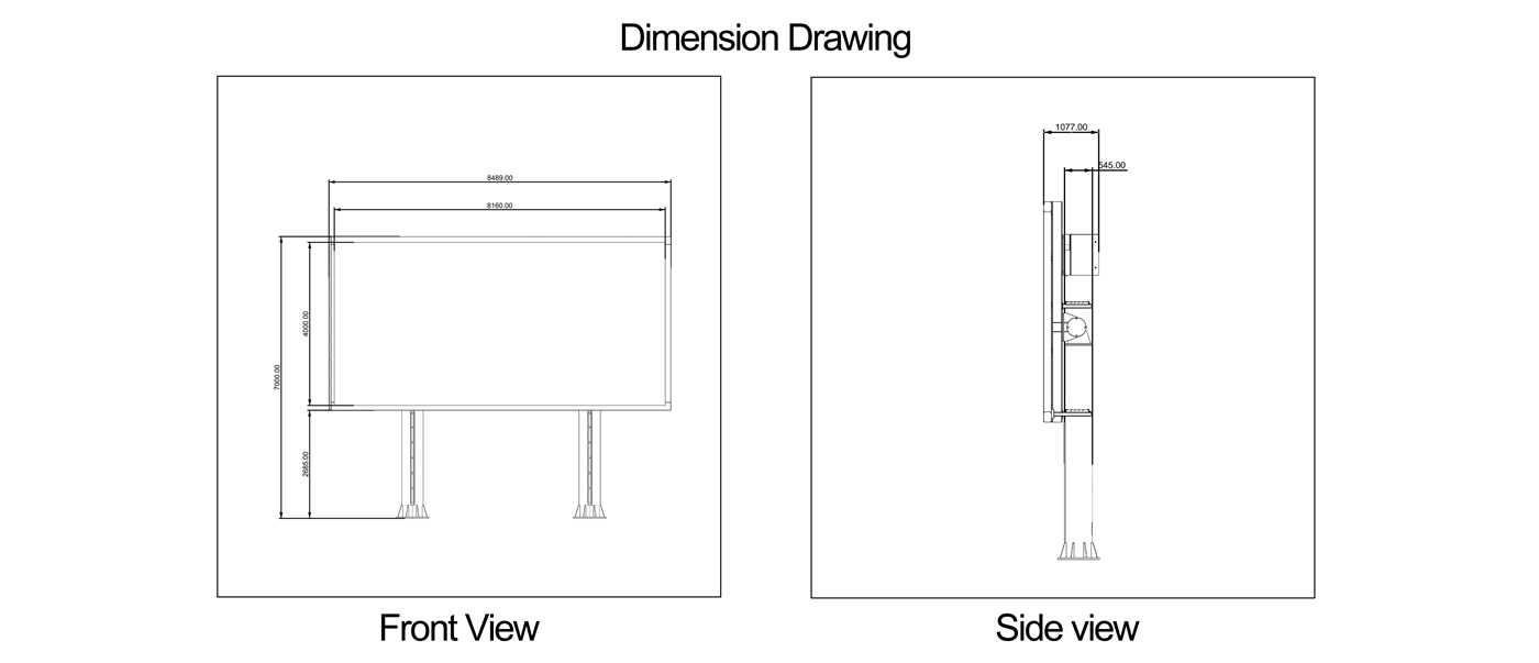 P3.91 LED Screen Light Box- YR2303-012 P3.91 LED Screen Light Box- YR2303-012