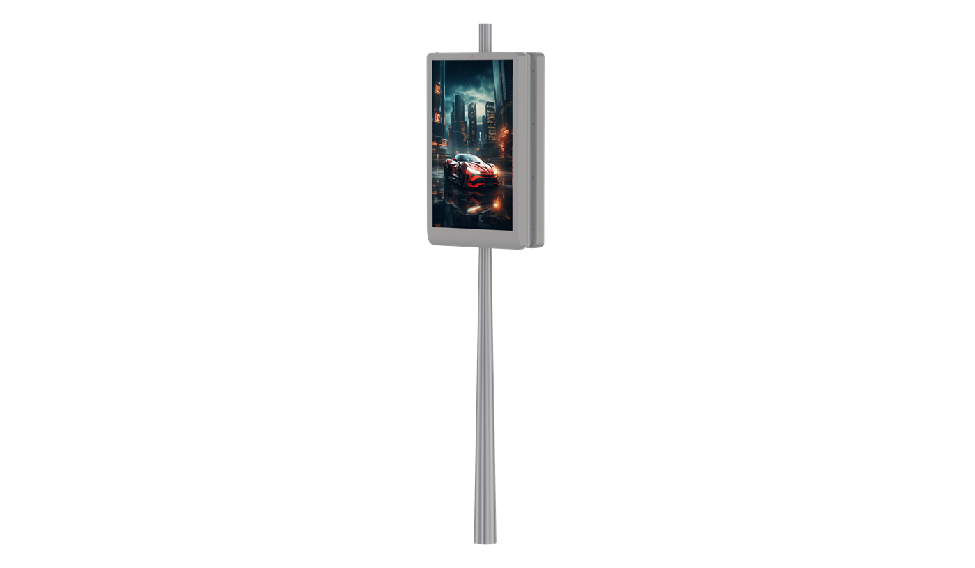 Lamp Pole LED Screen