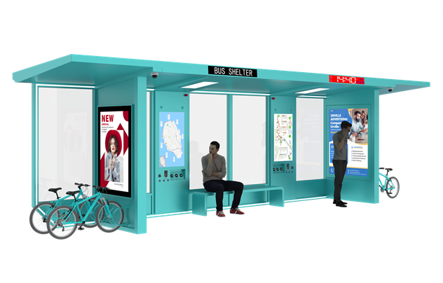 Solar Powered Bus Shelters- YR-SSBS-2603005