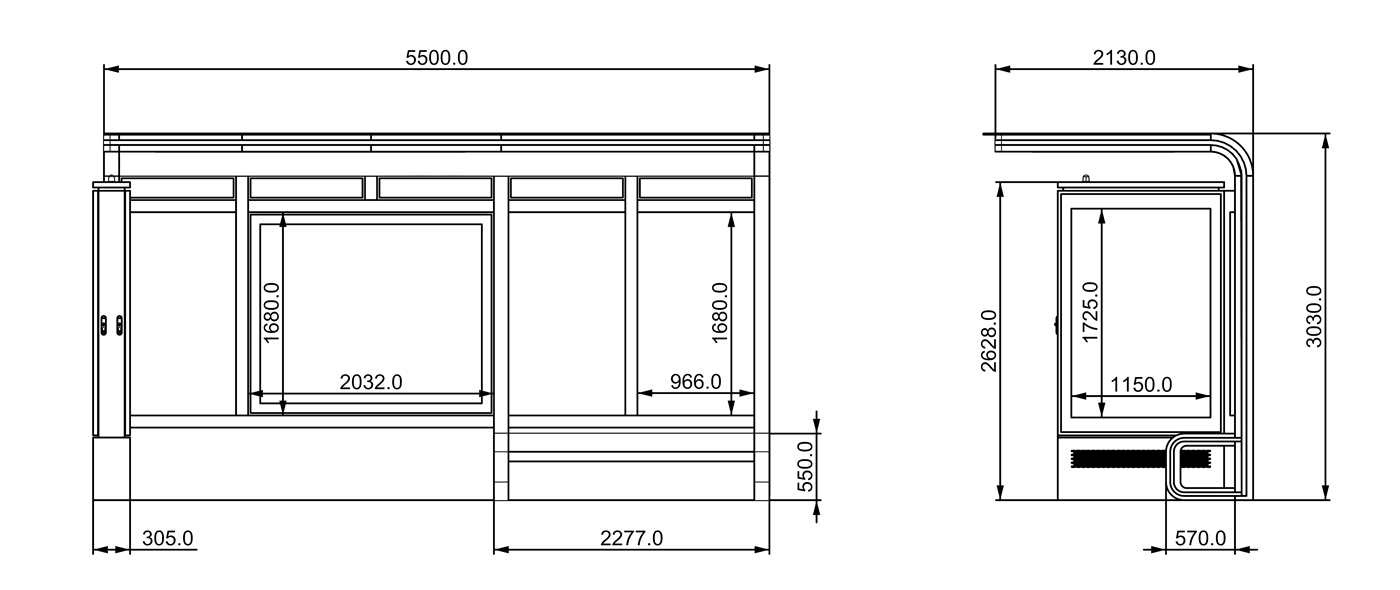 Bus Stop Shelter