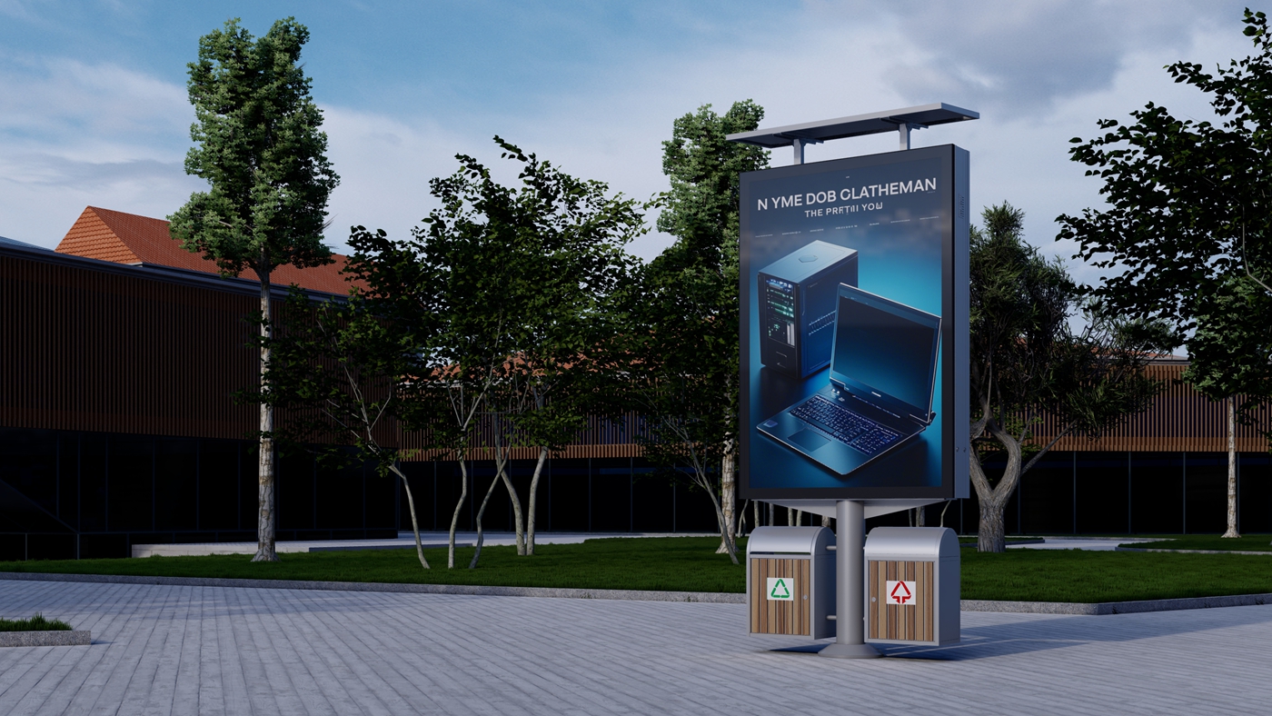 Street Solar Light Box