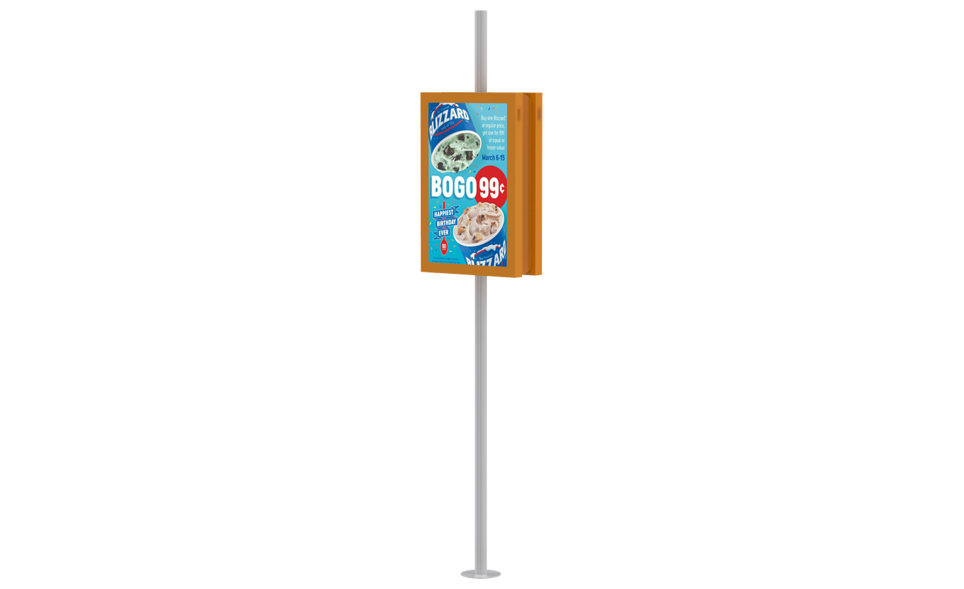 Outdoor Lamp Post Lightbox