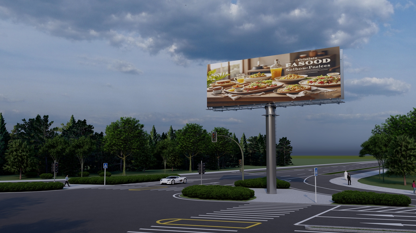 Outdoor Unipolar Billboard Outdoor Unipolar Billboard