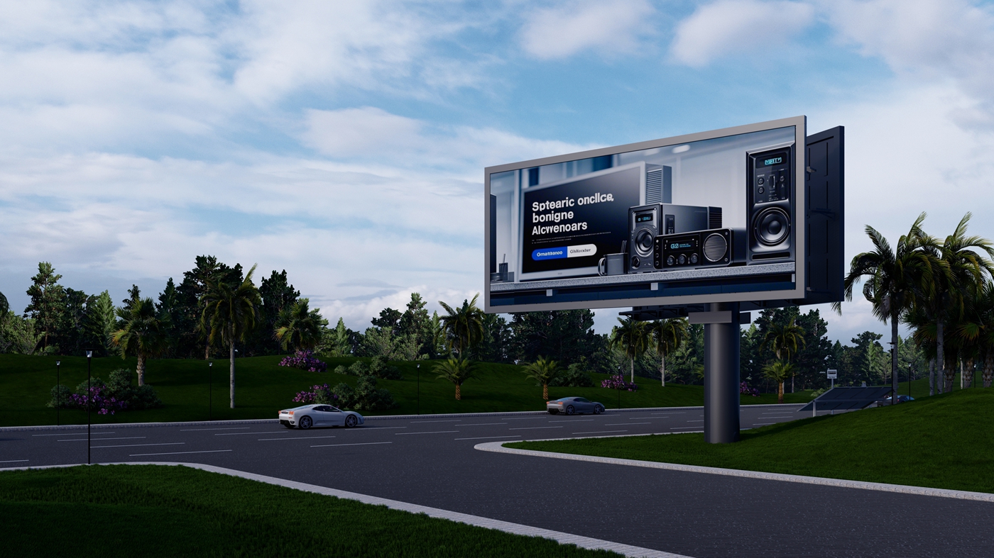 Roadside Unipolar Billboard Roadside Unipolar Billboard
