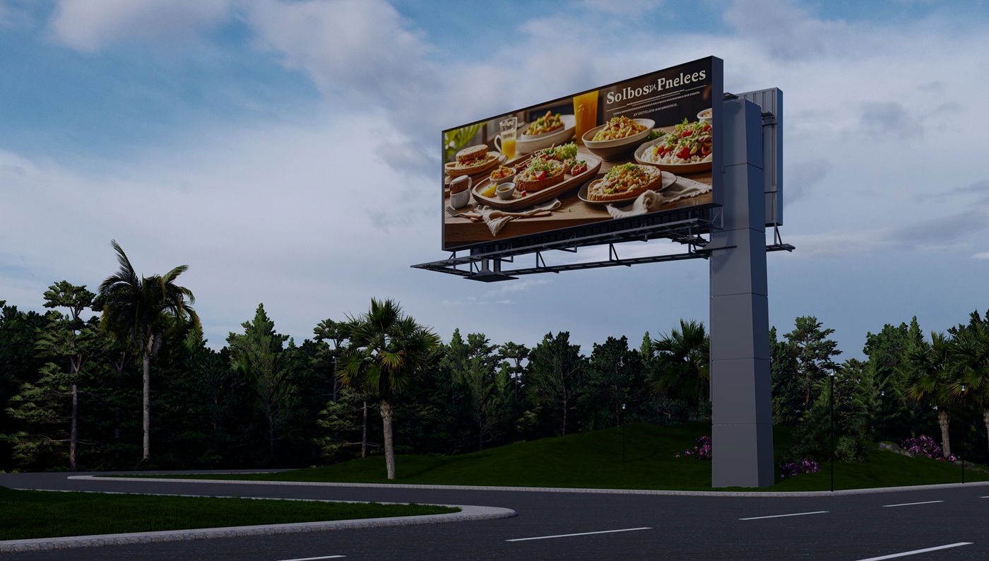 Roadside Backlit Billboard Roadside Backlit Billboard