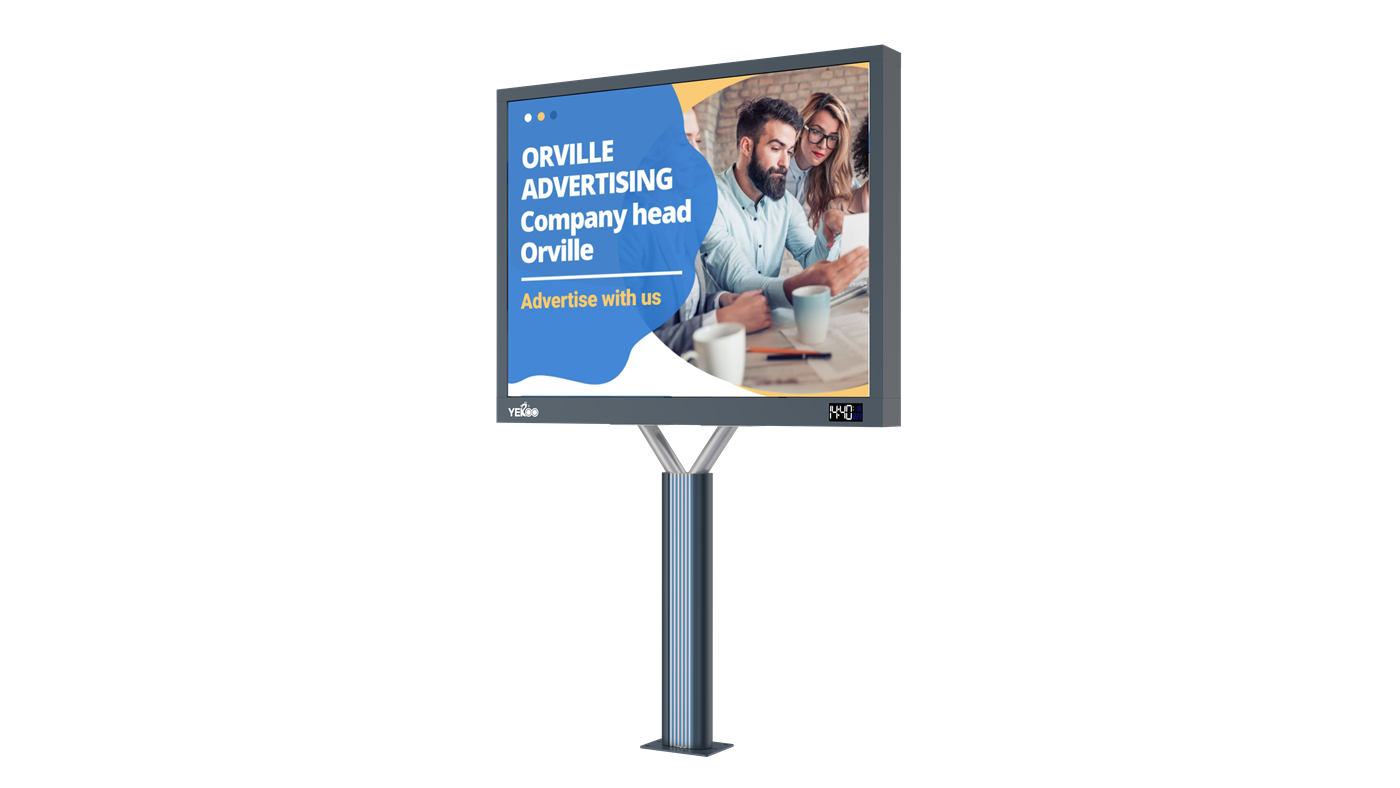Roadsied LED Digital Megacom Billboard Roadsied LED Digital Megacom Billboard