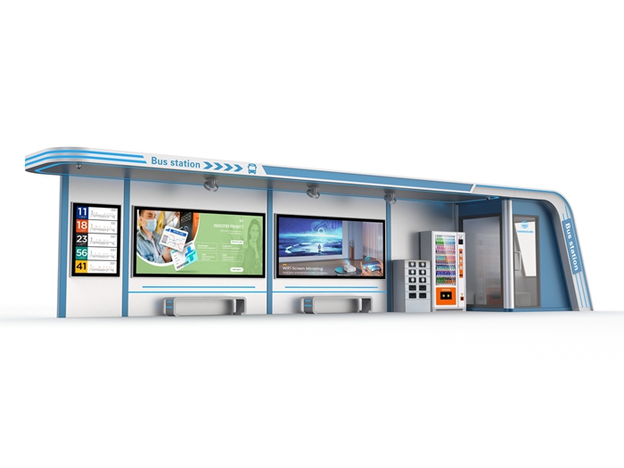 Intelligent Bus Shelter- YR2601-001 Intelligent Bus Shelter- YR2601-001