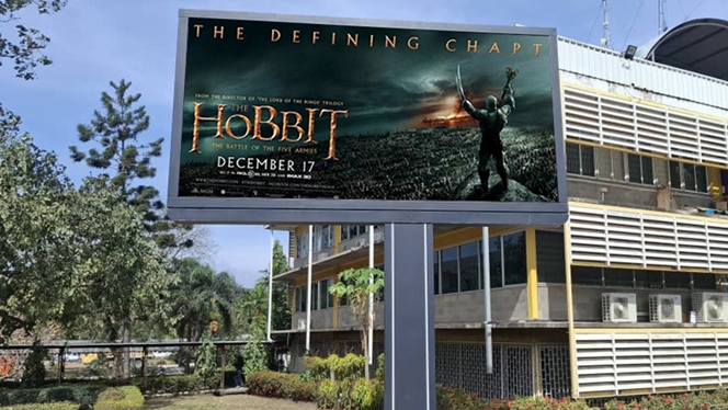 YEROO Outdoor LED Billboard Project in Papua New Guinea