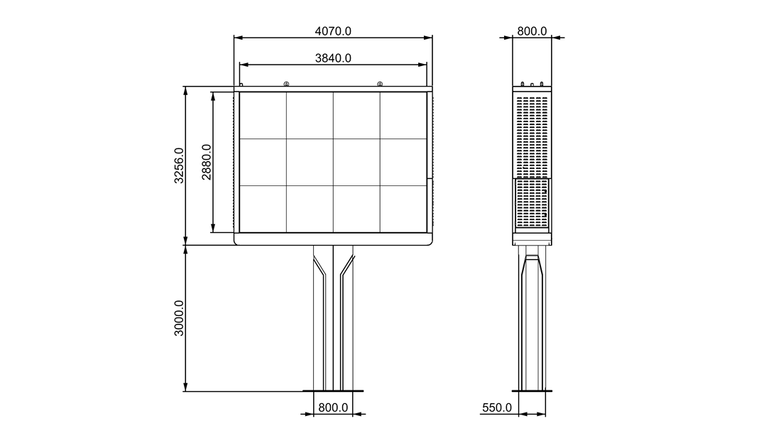Outdoor LED Screen Billboard Outdoor LED Screen Billboard
