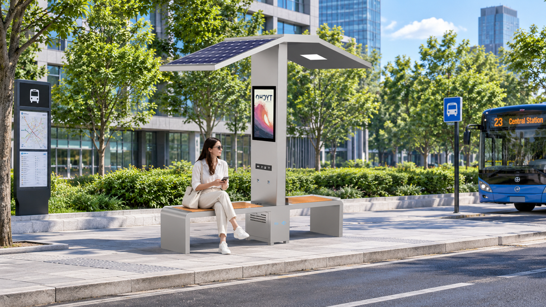 Solar Smart Charging Bench Solar Smart Charging Bench